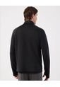 Buzo Unicolor Cuello Alto   Para Hombre Negro Patprimo de Patprimo