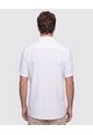 Camisa Manga Corta Texturizada   Para Hombre Blanco Patprimo de Patprimo