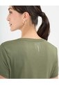Camiseta Deportiva Cuello En V  Para Mujer Verde Patprimo de Patprimo
