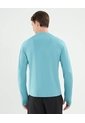 Camiseta Manga Larga Con Cuello Redondo   Para Hombre Verde Patprimo de Patprimo