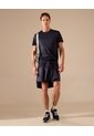 Bermuda Deportiva Con Elástico   Para Hombre Azul Patprimo de Patprimo