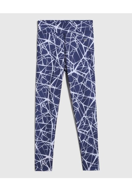 Leggings Con Estampado Para Niña  Infantil Niña Azul Patprimo
