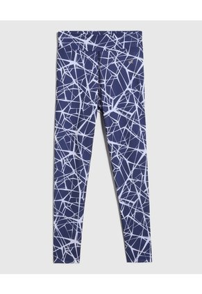 Leggings Con Estampado Para Niña Infantil Niña Azul Patprimo