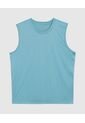 Camiseta Deportiva Unicolor   Para Hombre Azul Patprimo de Patprimo