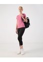 Camiseta Deportiva Cuello En V  Para Mujer Rosa Patprimo de Patprimo