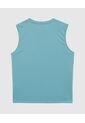Camiseta Deportiva Unicolor   Para Hombre Azul Patprimo de Patprimo