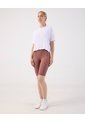 Camiseta Deportiva Boxy  Para Mujer Blanco Patprimo de Patprimo