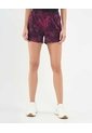 Short Deportivo Estampado  Para Mujer Morado Patprimo de Patprimo