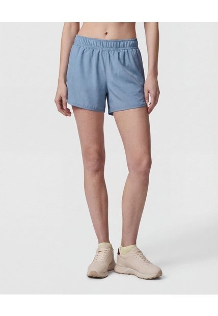 Short Deportivo Unicolor   Para Mujer Azul Patprimo