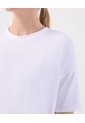 Camiseta Deportiva Boxy  Para Mujer Blanco Patprimo de Patprimo