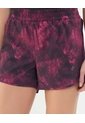 Short Deportivo Estampado  Para Mujer Morado Patprimo de Patprimo