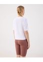 Camiseta Deportiva Boxy  Para Mujer Blanco Patprimo de Patprimo
