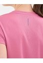 Camiseta Deportiva Cuello En V  Para Mujer Rosa Patprimo de Patprimo