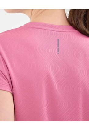 Camiseta Deportiva Cuello En V  Para Mujer Rosa Patprimo