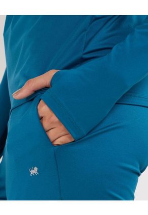 Camiseta Para Mujer Manga Larga Cuello Redondo Color Azul  Marca Patprimo #30093438