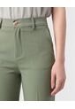 Pantalón Recto Con Línea De Quiebre   Para Mujer Vino Patprimo de Patprimo
