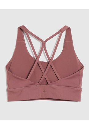 Top Deportivo De Alto Soporte Para Mujer Café Patprimo