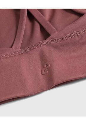 Top Deportivo De Alto Soporte Para Mujer Café Patprimo