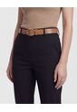 Pantalón Unicolor Tipo Chino   Para Mujer Negro Patprimo de Patprimo