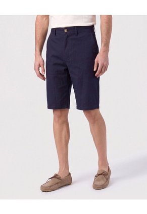 Bermuda Chino Con Bolsillos Para Hombre Azul Patprimo