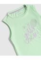 Camiseta Sin Mangas Con Estampado Para Niña  Infantil Niña Verde Patprimo de Patprimo