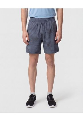 Bermuda Estampada Para Hombre Gris Patprimo