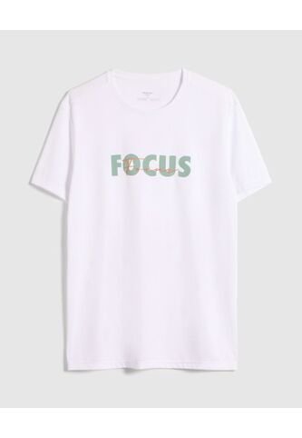 Camiseta Con Screen  Para Hombre Blanco Patprimo Patprimo