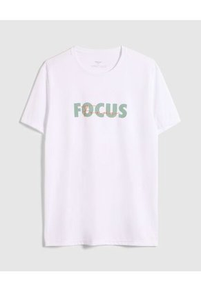 Camiseta Con Screen Para Hombre Blanco Patprimo
