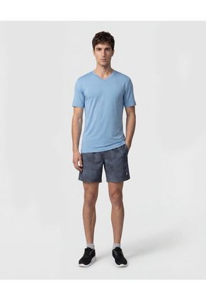 Bermuda Estampada Para Hombre Gris Patprimo