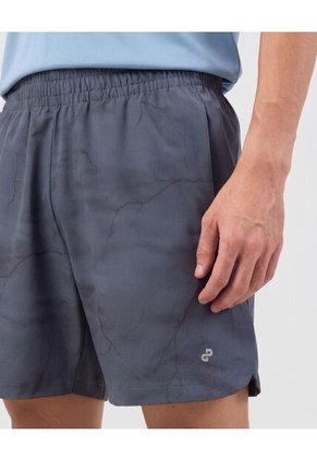 Bermuda Estampada Para Hombre Gris Patprimo