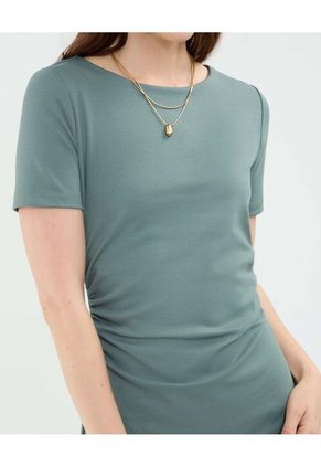 Vestido Para Mujer M/C Medio Color Verde Marca Patprimo #30171029