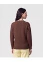 Saco De Punto Básico   Para Mujer Café Patprimo de Patprimo