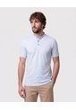 Polo Con Cuello Neru Y Pechera   Para Hombre Azul Patprimo de Patprimo