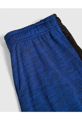 Bermuda Deportiva Jaspeada Infantil Niño Azul Patprimo