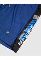 Bermuda Deportiva Jaspeada  Infantil Niño Azul Patprimo de Patprimo