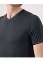 Camiseta Jaspeada  Para Hombre Negro Patprimo de Patprimo