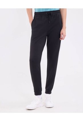 Pantalon Jogger Unicolor Para Mujer Negro Patprimo