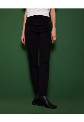 Jean Para Mujer Straight Color Negro Marca Patprimo #30160315