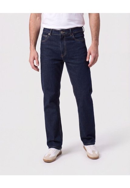 Jean De Corte Recto Tradicional   Para Hombre Azul Patprimo