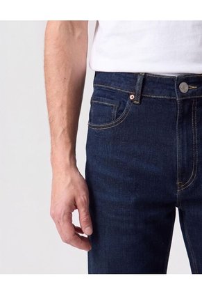 Jean De Corte Recto Tradicional Para Hombre Azul Patprimo