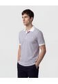 Polo Con Cuello En Contraste   Para Hombre Blanco Patprimo de Patprimo