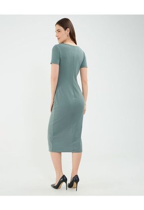 Vestido Para Mujer M/C Medio Color Verde Marca Patprimo #30171029