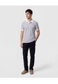 Polo Con Cuello En Contraste   Para Hombre Blanco Patprimo de Patprimo