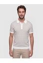 Polo Tejida   Para Hombre Blanco Patprimo de Patprimo
