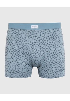 Boxer X3 Para Hombre Fleat Seamer Medio Color Negro Marca Patprimo #44000535