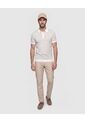 Polo Tejida   Para Hombre Blanco Patprimo de Patprimo