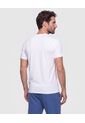 Camiseta Manga Corta Texturizada  Para Hombre Blanco Patprimo de Patprimo