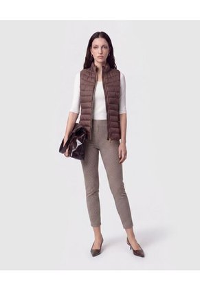 Leggings Con Botones Laterales Para Mujer Café Patprimo