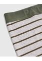Bóxer Medio A Rayas  X1 Para Hombre Gris Patprimo de Patprimo