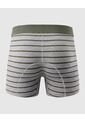Bóxer Medio A Rayas  X1 Para Hombre Gris Patprimo de Patprimo